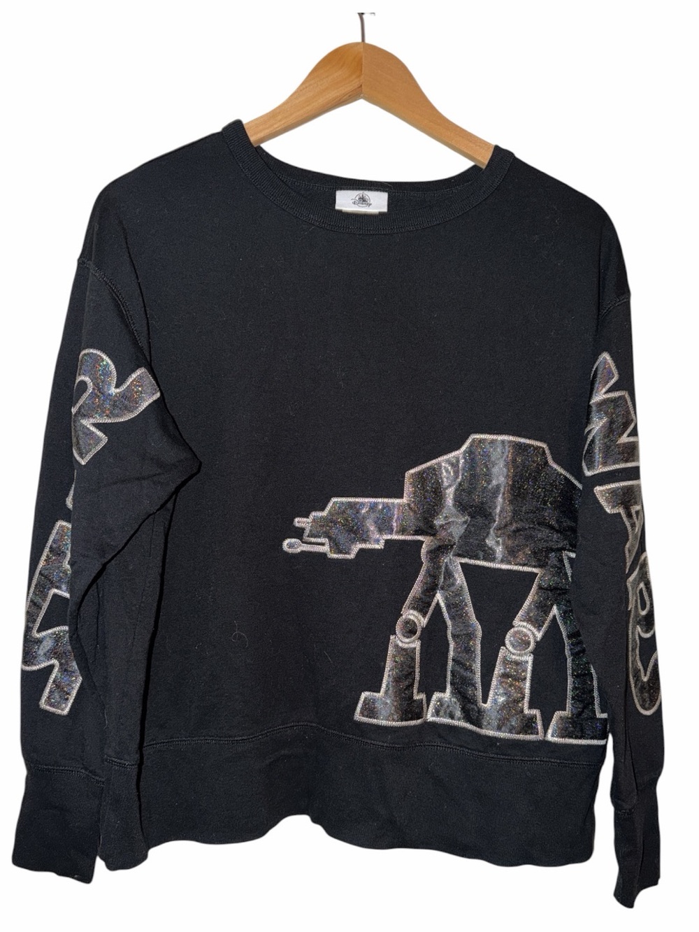 Disney Parks Star Wars AT - AT Walker Iridescent Sweatshirt Women’s Medium